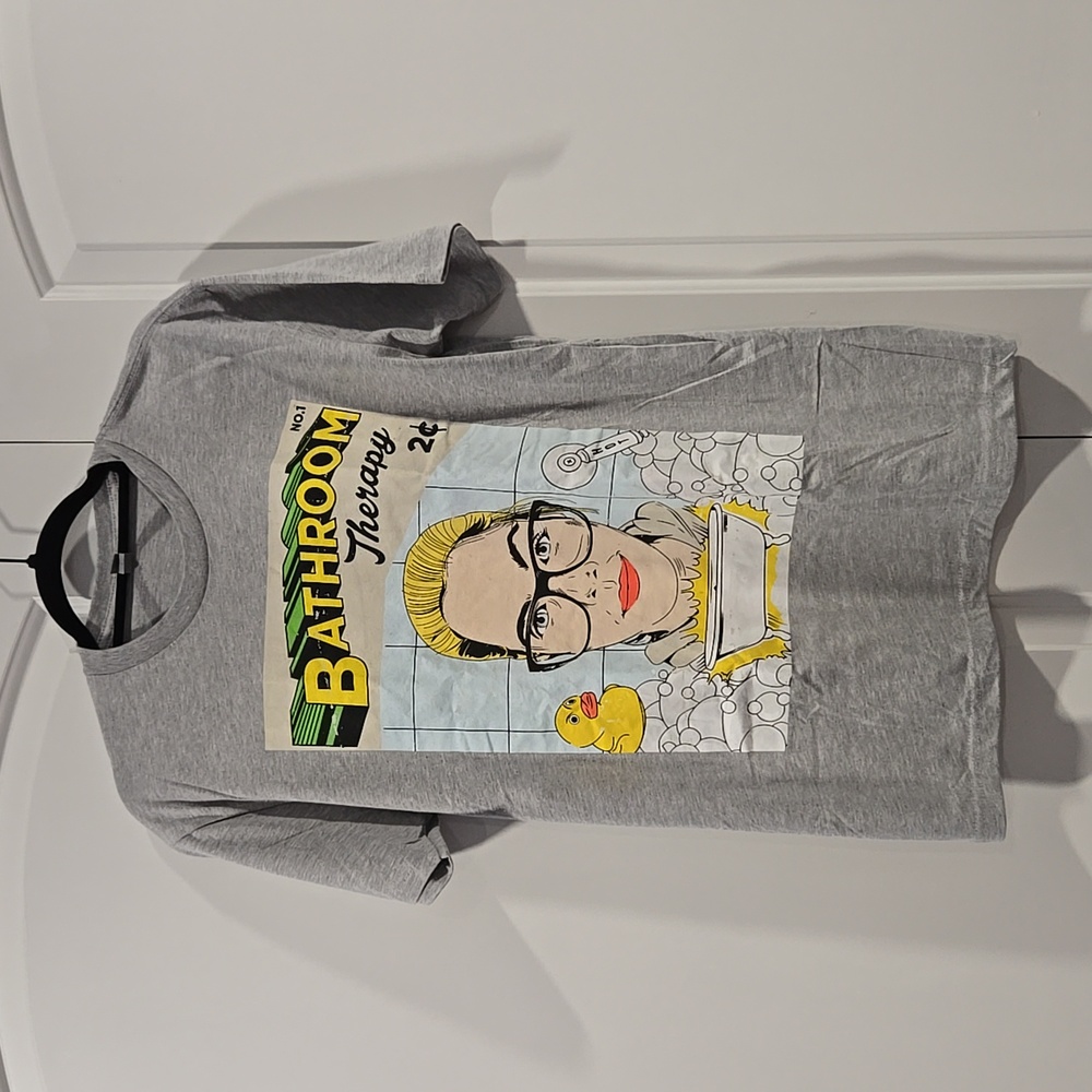 Emily Bett Rickards x Represent Bathroom Therapy Fundraiser Tee Shirt